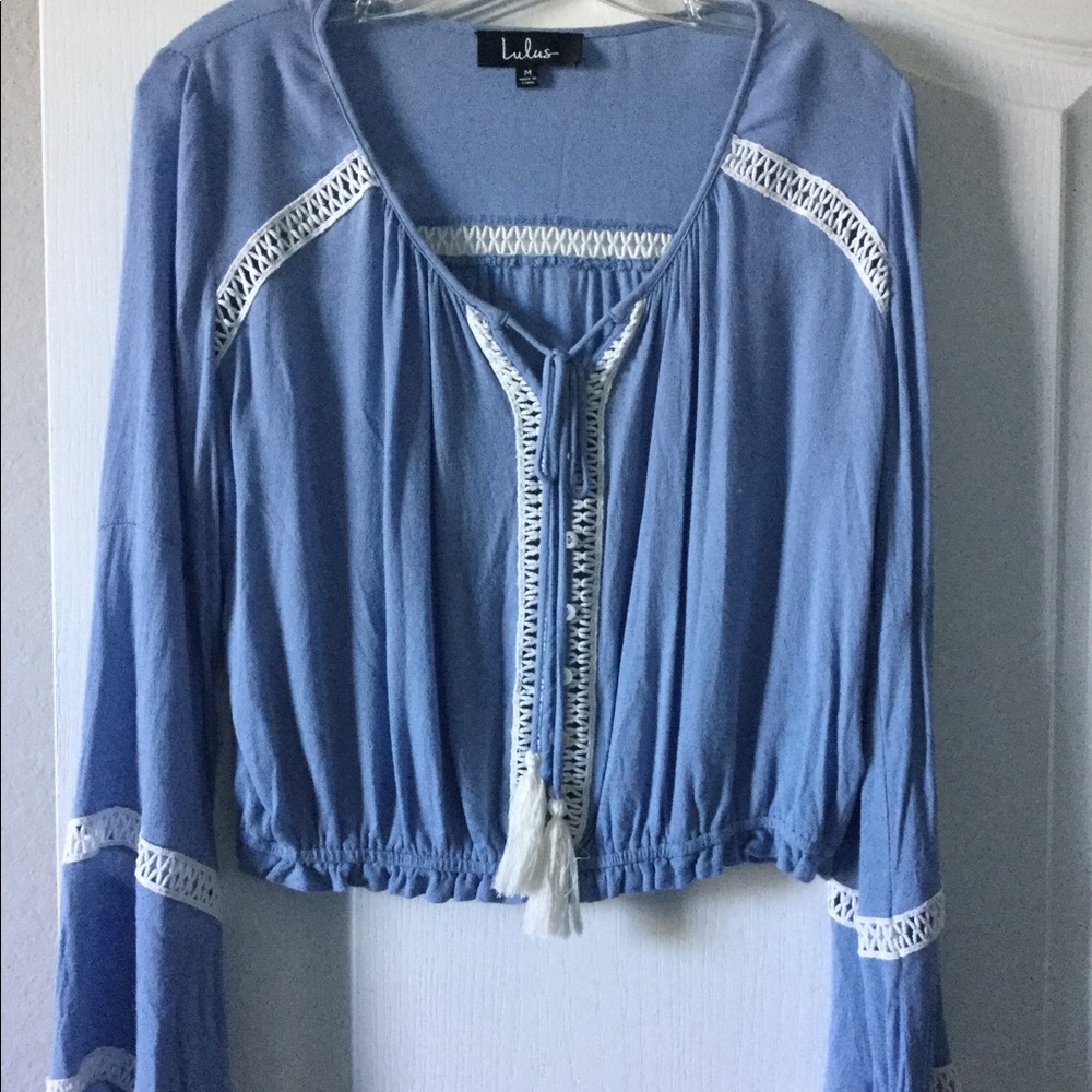 Boho crochet crop top